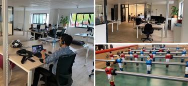 Photographie des bureaux de l'agence d'ASI à Niort