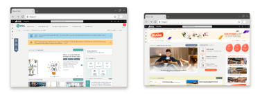 Intégration d'interface dans navigateur Groupe IMA