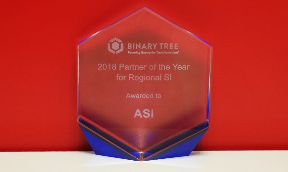 ASI récompensé meilleur « System Integrator » par Binary Tree