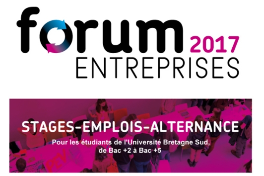 Forum Université Bretagne Sud à Vannes le 16 novembre 2017