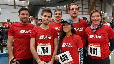 Equipe de coureurs chez ASI Brest