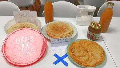 Crêpes et pancakes pour la chandeleur