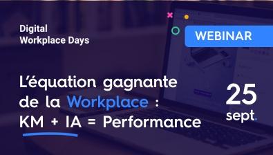Bannière Webinar KM et IA