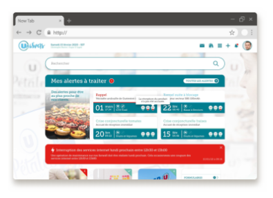 Intégration d'interface dans un navigateur