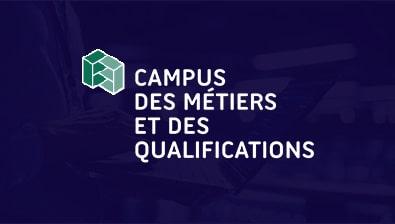 Logo du Campus des Métiers et des Qualifications Design et Industrie